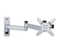 Techly Supporto a muro per TV LED LCD 13-30'' inclinabile 3 snodi silver (ICA-LCD 104)