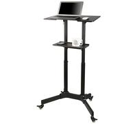 ICA-TB-TPM-1BK - Carrello per proiettore e notebook, nero