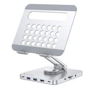 Techly ICA-TBL DOCK81 Supporto libri Supporto per tablet Argento - Nouvo