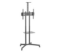 Techly ICA-TR216T Supporto TV mobile 37-70” fino a 50kg regolabile con 2 ripiani