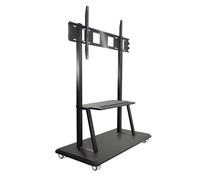 Techly Supporto a Pavimento con Mensola per TV LCD/LED/Plasma 55-120''
