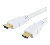 Techly Cavo HDMI™ High Speed con Ethernet A/A M/M 2 m Bianco