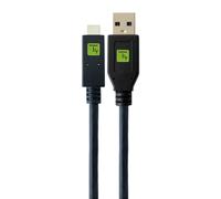 Techly Cavo USB 109443 – USB 3.2 Gen.2 USB A maschio / USB-C maschio 0,5 m Nero