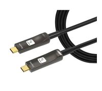 Techly Cavo Audio/Video Ottico Attivo USB-C™ M/M AOC Fibra Ottica 4K 30m