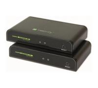 TECHLY - IDATA EXTIP-383IR4 moltiplicatore AV Trasmettitore e ricevitore AV Nero