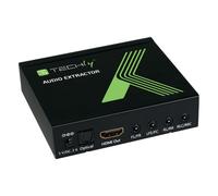 Techly IDATA HDMI-EA74K Convertitore Segnale Video HDMI HDCP Nero