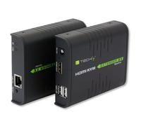 Techly IDATA HDMI-KVM2 estensore KVM Trasmettitore e ricevitore [IDATA-HDMI-KVM2]