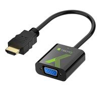 Techly 301658 Cavo Convertitore Adattatore da HDMI™ a VGA 1920x1200 Nero