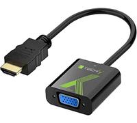 TECHLY IDATA hdmi-vga2 HDMI VGA (D-Sub) Black Video Cable Adapter - Video Cable