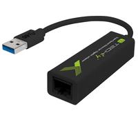 Techly IDATA USB-ETGIGA3T2 RJ-45 USB 2.0 Type-A Nero NEW