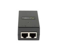 Techly 108422 Iniettore Poe 10/100 Mbps Nero