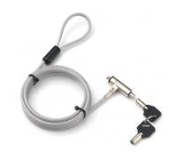Techly Lucchetto con Sistema di Sicurezza Wedge-Lock per Notebook Cavo 1,8m
