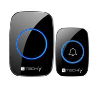 Kit Campanello Wireless fino a 300m IP44 Black Basso consumo energetico