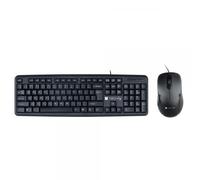 Techly Kit Tastiera e Mouse USB Nero