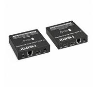 Techly KVM HDMI 4K@60Hz Extender Fino a 120m Nero