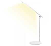 Techly Lampada a 36 LED da Scrivania Pieghevole Dimmerabile Batteria Ricaricabil