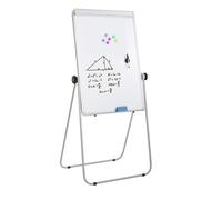 Techly Lavagna Magnetica Bifacciale Flipchart Portatile 70x100 cm con Supporto