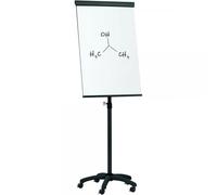 Techly Lavagna Magnetica Cancellabile Flipchart Portablocco Ruote 70x100 cm
