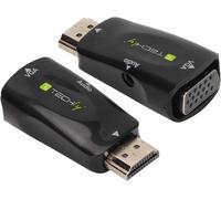 Techly Mini Adattatore da HDMI a VGA con Audio