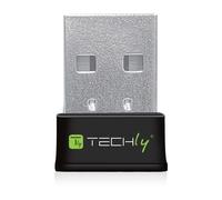 Techly Mini Adattatore WiFi USB Dual Band MU-MIMO 2dBi 600Mbps