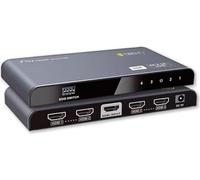 Techly Splitter HDMI IDATA HDMI2-4K4HDR HDMI 2.0 4K HDR EDID 1 ingresso 4 uscite Nero