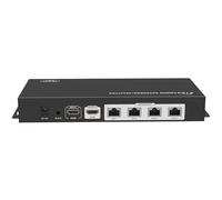Techly NP 104905 1x4 HDMI Extender Splitter su CAT6/6a/7 60m Nero