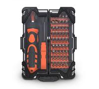 Techly NP 622137 Kit Valigetta 48 in 1 Cacciavite, Punte Nero