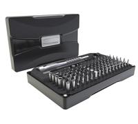 Techly NP 622229 Set 106 Pezzi Cacciavite Bussole e Punte Professionali Nero