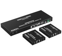 Techly Np Splitter Extender HDMI 1x2 con IR su CAT6/6a/7 70 M