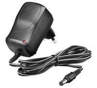 Techly Np Alimentatore AC/DC 12V 600mA Plug 5.5 x 2.1mm Nero