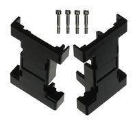 Techly Np Calotta per D-Sub 9 Poli in Plastica Nero