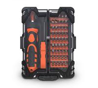 Techly NP 622137 Kit Valigetta 48 in 1 Cacciavite, Punte Nero