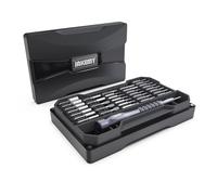 Techly NP 622267 Set 73 Pezzi Cacciavite Bussole e Punte di Precisione Nero