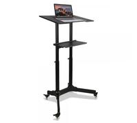 ICA-TB-TPM-1BK - Carrello per proiettore e notebook, nero