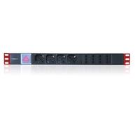 Techly Professional Multipresa 8 Posizioni da Rack 19'' con Interruttore Spina I