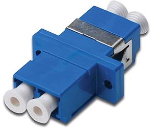 Techly Professional 025954 Adattattatore a Bussola Duplex LC Monomodale Blu