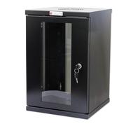 Techly Professional 026609 Armadio Rack 10" a Muro 9 unità Nero Nero