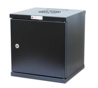 Techly Professional 026715 Armadio Rack 10" a Muro 6 unità Porta Cieca Nero Nero