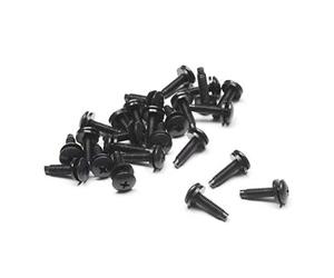 Techly Professional 027675 Kit di Viti M6 per armadi Rack Audio Video Nero