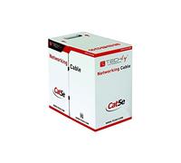 Techly Professional Matassa F/UTP Cavo Cat.5E CCA 305m Rigido da Esterno Nero