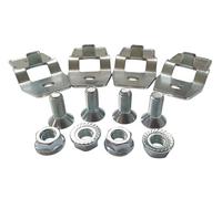 Techly Professional Staffe di fissaggio a muro per rack IP65