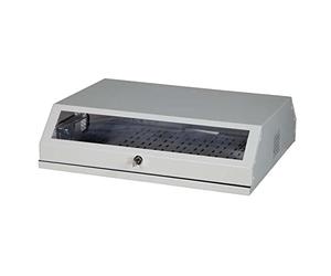 Techly Professional 100693 Armadio a Muro 19" 8 unità Grigio Grigio