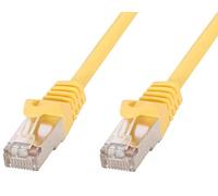 Techly Professional 101300 Cavo di Rete Patch in Rame Cat.6 Giallo SFTP LSZH 3 Metri Giallo