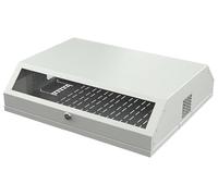 Techly Professional Armadio a muro 19'' Flat 9 Unità Grigio