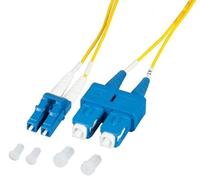 Techly Professional Cavo Fibra Ottica Monomodale OS2 SC/LC 9/125 5 m