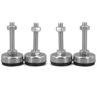 Techly Professional Kit 4 Piedini di Livellamento per Armadi serie ER