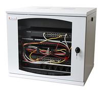 Techly Professional Armadio Rack 19'' a muro 16 unità sezione unica prof. 500mm