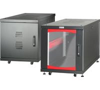 Techly Professional Armadio Server Rack 19'' 600x1000 12 Unità Nero da sotto-scr