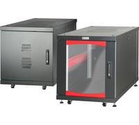 Techly Professional Armadio Server Rack 19'' 600x800 12 Unità Nero da sot