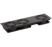 Techly Professional Gruppo di 3 Ventole a Soffitto per Rack 19'' per Audio Video